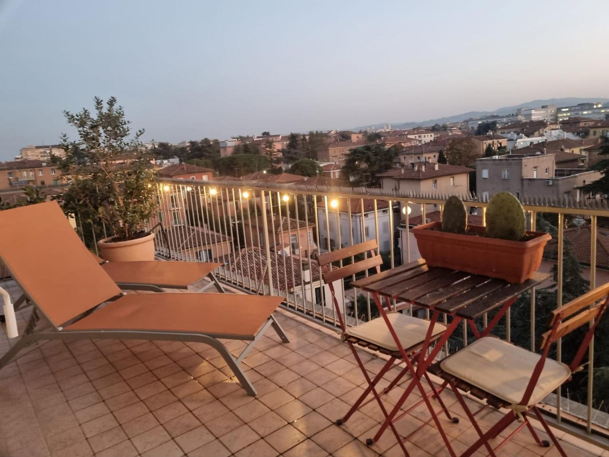 Bellavista Panoramic Terrace Appartamento Con Terrazza Zona Sant Orsola Bologne Extérieur photo